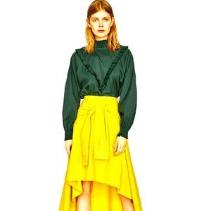Zara NWT green shirt
